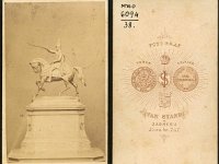 Spomenik banu Jelačiću 1866. godine (Ivan Standl) (MUO)